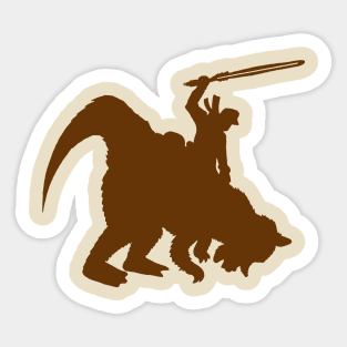 Steamboat the TaunTaun Sticker